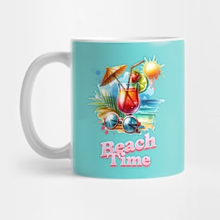 Summer Vibes, Beach Time Mug